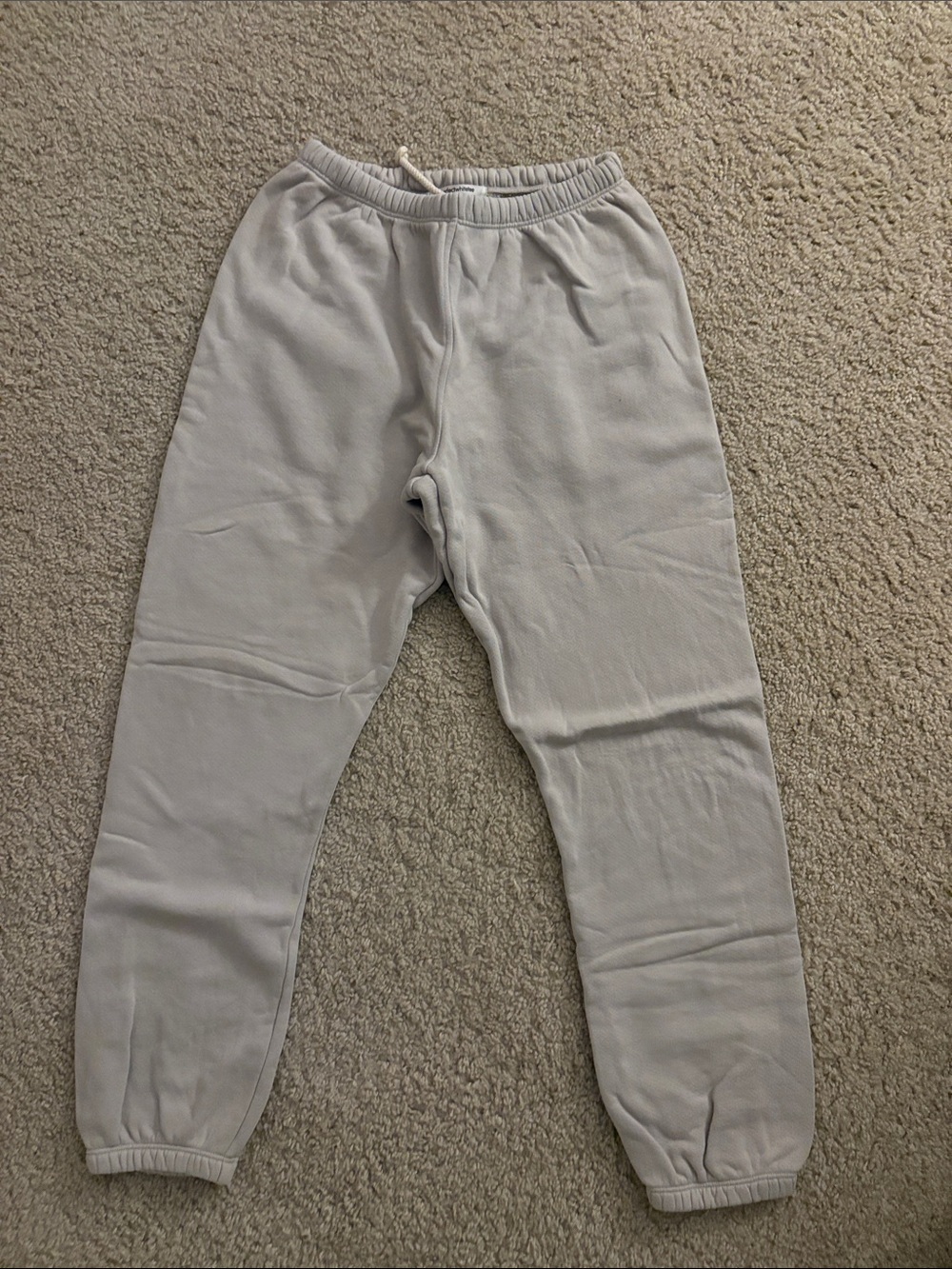Perfect White Tee beige/tan jogger sweatpants